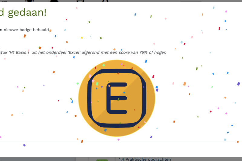 Badge Gamification - nu beschikbaar voor studenten